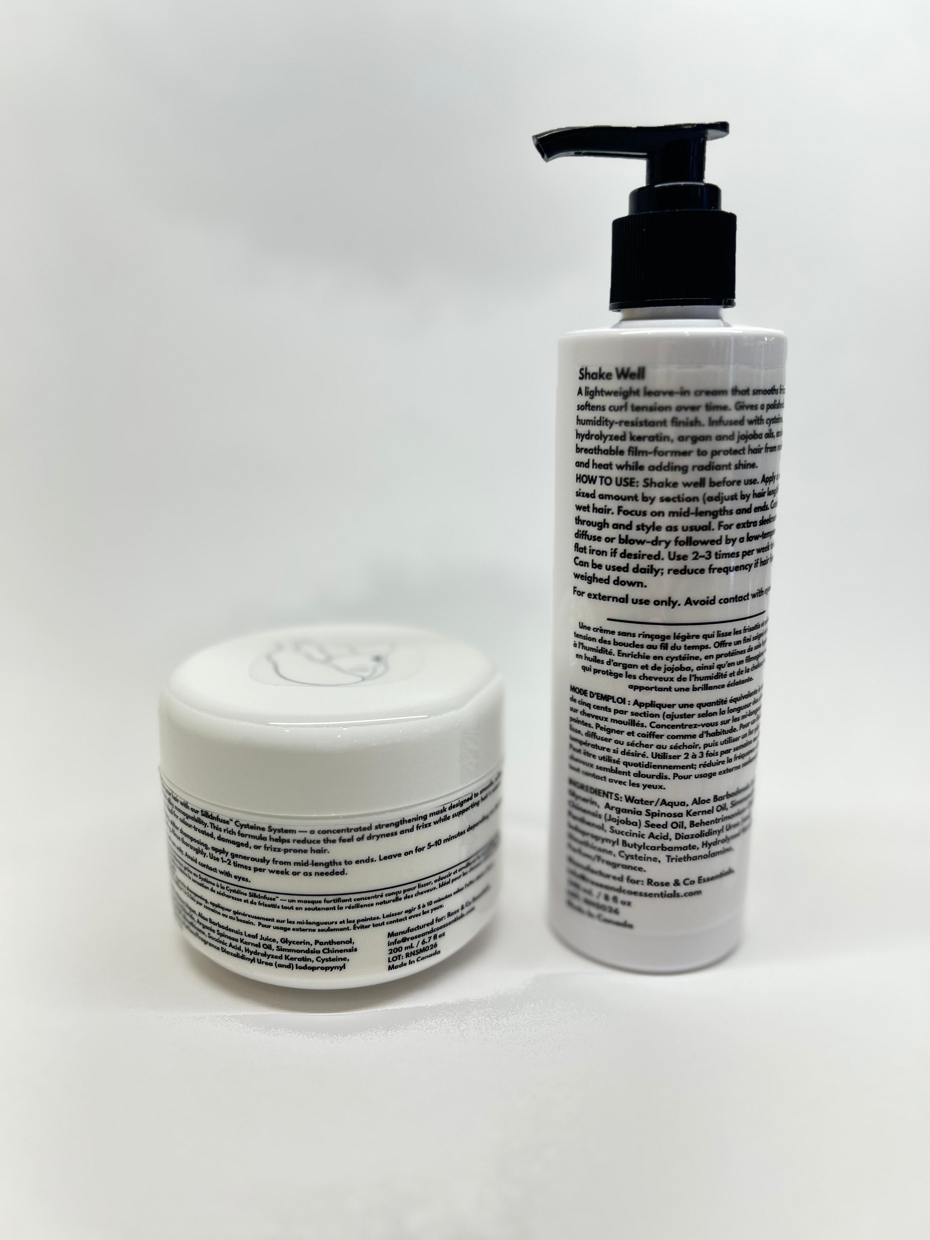 SilkInfuse Cysteine Smoothing & Frizz Control Kit