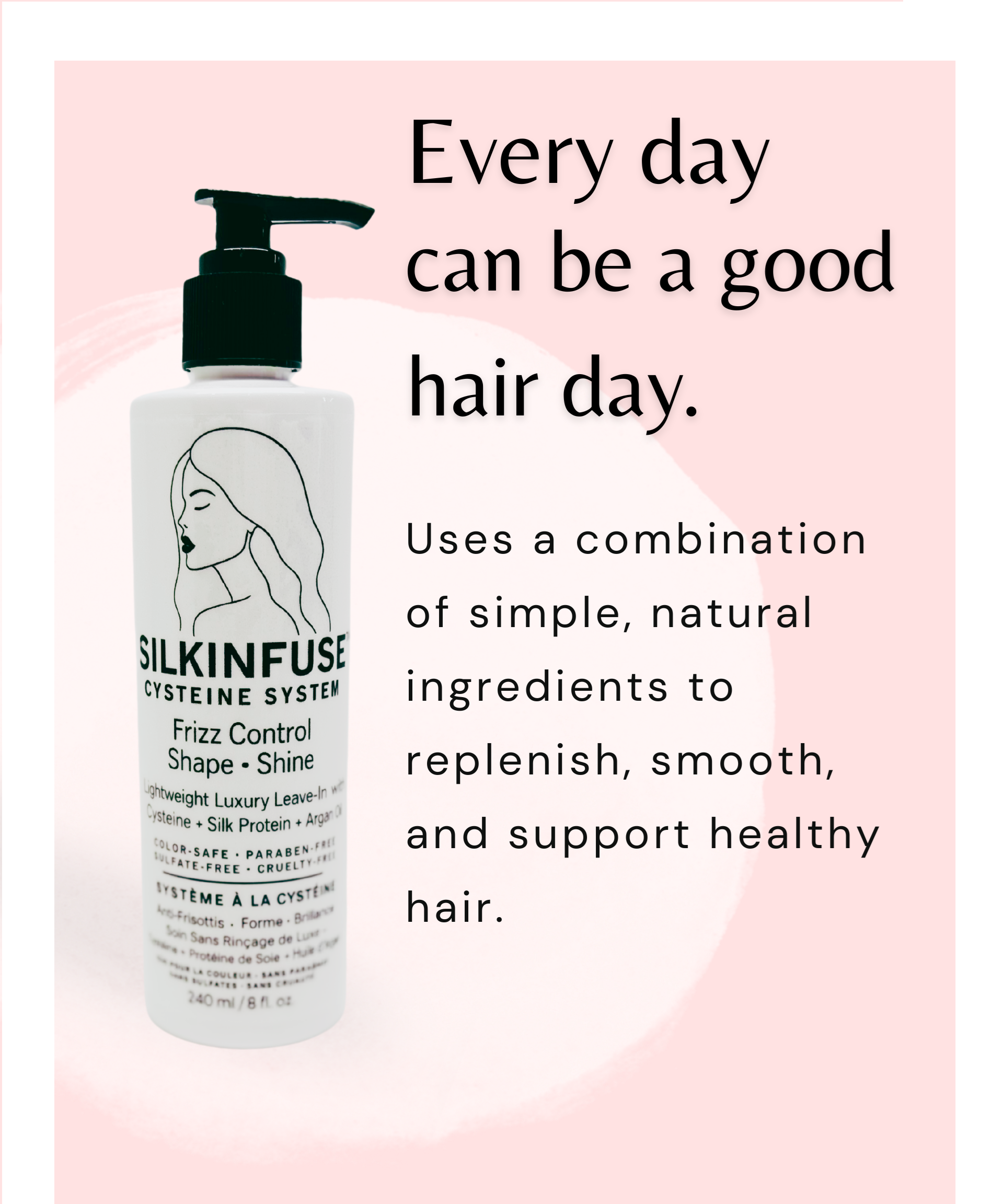 SilkInfuse Cysteine Frizz Control Leave‑In