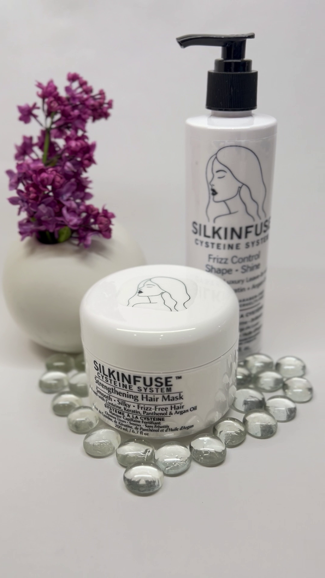 SilkInfuse Cysteine Smoothing & Frizz Control Kit