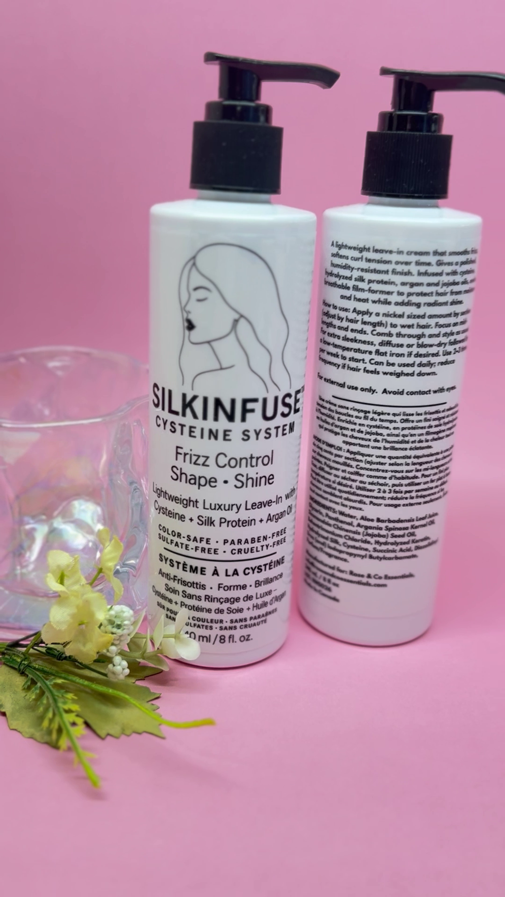 SilkInfuse Cysteine Frizz Control Leave‑In