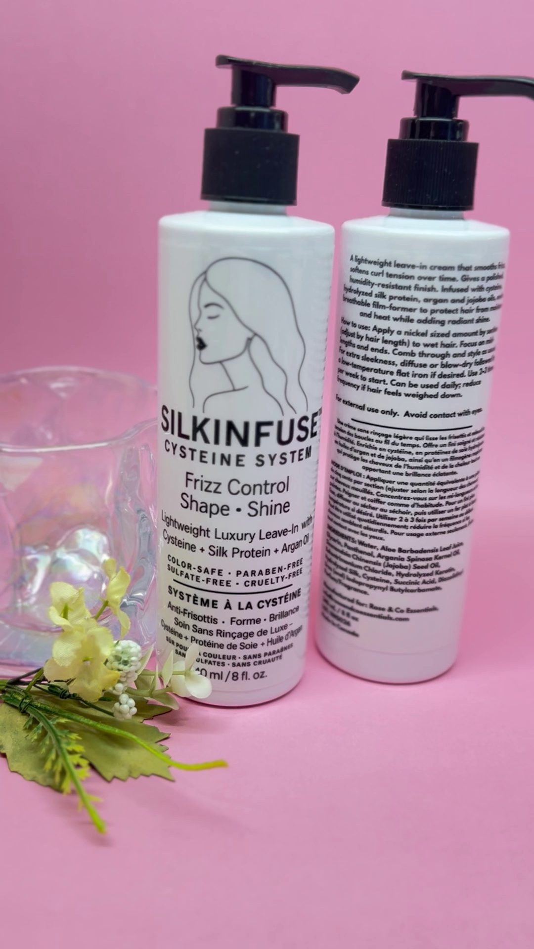 SilkInfuse Cysteine Frizz Control Leave‑In