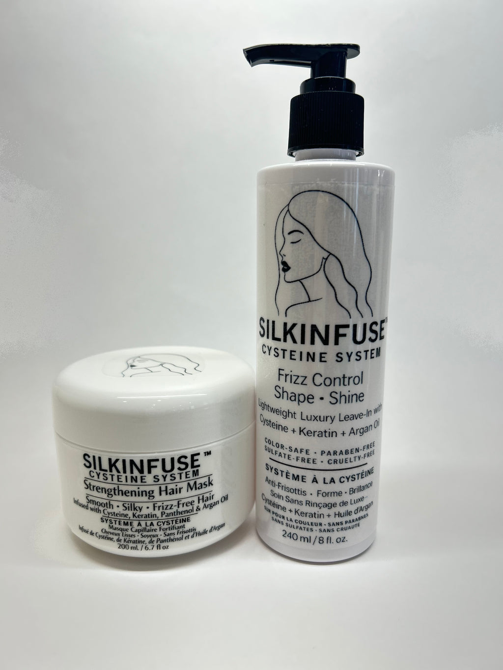 SilkInfuse Cysteine Smoothing & Frizz Control Kit