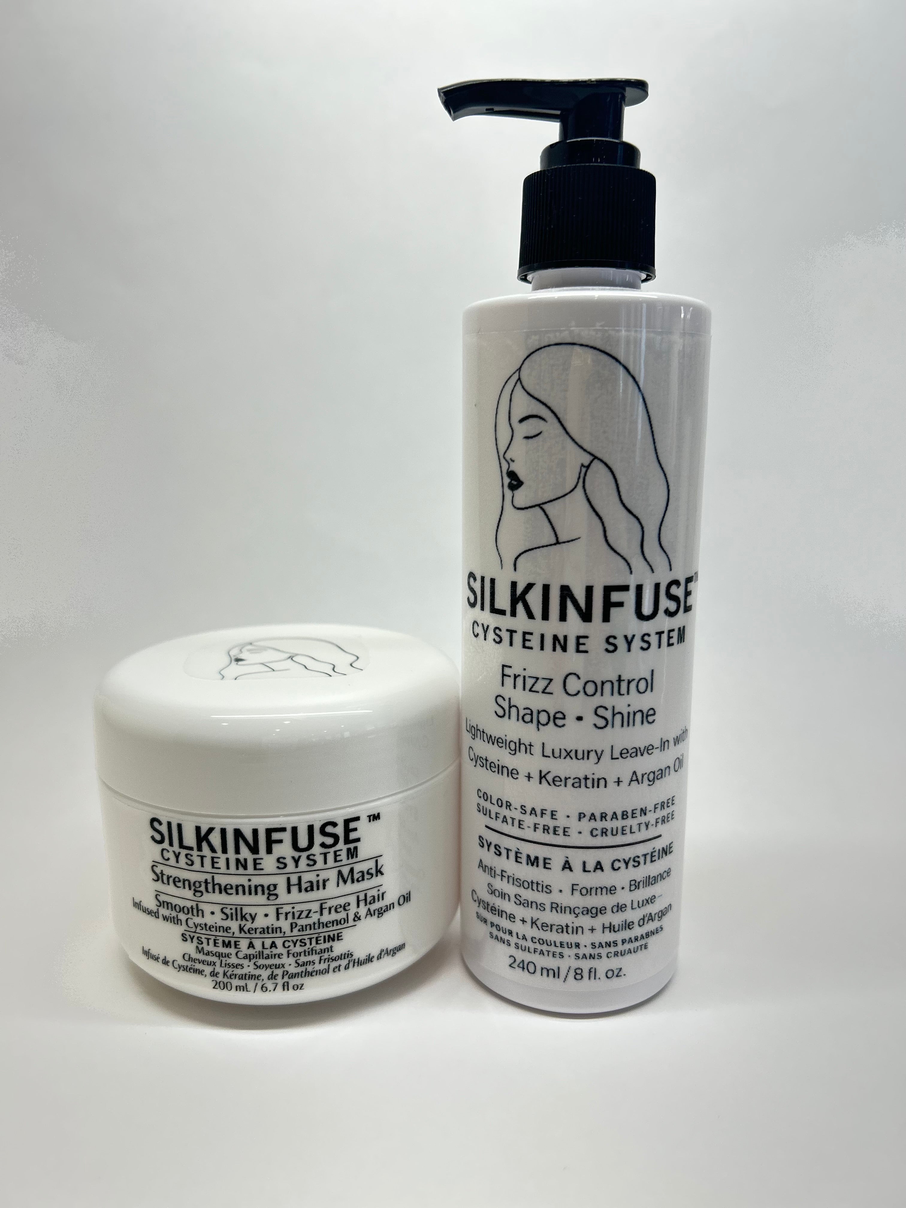 SilkInfuse Cysteine Smoothing & Frizz Control Kit